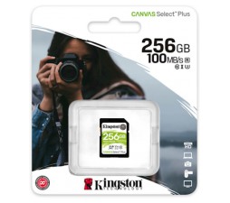 Slika 2 izdelka: SDXC KINGSTON 256GB CANVAS SELECT Plus, 100/85 MB/s (r/w), C10 UHS-I U1 V10