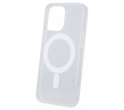Slika izdelka: Silikonski ovitek ANTISHOCK MagSafe za iPhone 13 6.1 - prozoren