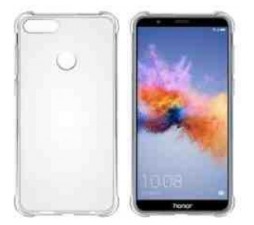 Slika 2 izdelka: Silikonski ovitek ANTISHOCK za Honor 7X- prozoren