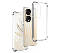 Slika 2 izdelka: Silikonski ovitek ANTISHOCK za Honor 70 - prozoren