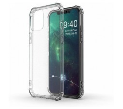 Slika 2 izdelka: Silikonski ovitek ANTISHOCK za iPhone 13 6.1 - prozoren