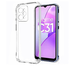 Slika izdelka: Silikonski ovitek ANTISHOCK za Realme C31 - prozoren
