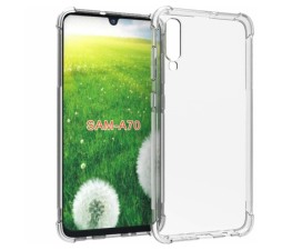 Slika izdelka: Silikonski ovitek ANTISHOCK za Samsung Galaxy A70 A705 - prozoren