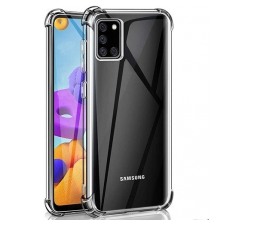 Slika izdelka: Silikonski ovitek ANTISHOCK za Samsung Galaxy A31 A315 - prozoren
