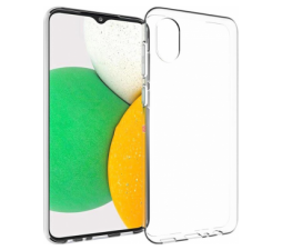 Slika 2 izdelka: Silikonski ovitek ANTISHOCK za Samsung Galaxy A03 LTE A035 - prozoren