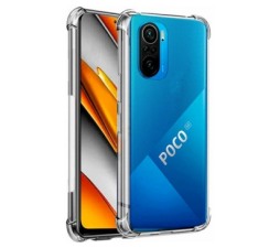 Slika 2 izdelka: Silikonski ovitek ANTISHOCK za Xiaomi Mi 11i / Poco F3 - prozoren