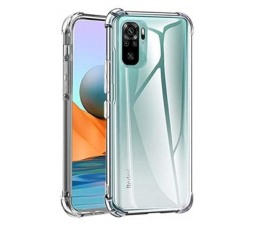 Slika 2 izdelka: Silikonski ovitek ANTISHOCK za Xiaomi Redmi Note 10 / Note 10s - prozoren