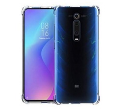 Slika 2 izdelka: Silikonski ovitek ANTISHOCK za Xiaomi Mi 9T - prozoren