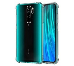 Slika 2 izdelka: Silikonski ovitek ANTISHOCK za Xiaomi Redmi Note 8 Pro - prozoren
