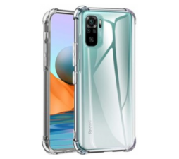 Slika 2 izdelka: Silikonski ovitek ANTISHOCK za Xiaomi Redmi Note 11 5G - prozoren