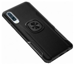 Slika 2 izdelka: Silikonski ovitek Armor Ring za Samsung Galaxy Note 20 Ultra N985 - črn