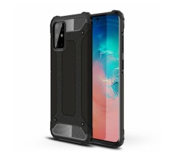 Slika izdelka: Silikonski ovitek Carbon Armor za Samsung Galaxy A12 A125 - črn