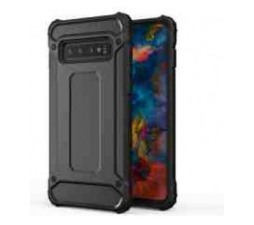 Slika 2 izdelka: Silikonski ovitek Carbon Armor za iPhone 11 Pro - črn