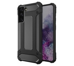 Slika 2 izdelka: Silikonski ovitek Carbon Armor za Samsung Galaxy S21 FE G990 - črn