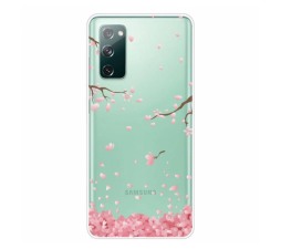 Slika izdelka: Silikonski ovitek češnja za Samsung Galaxy S20 FE G870 - prozoren