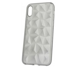 Slika 2 izdelka: Silikonski ovitek DIAMOND za Huawei P30 - prozorno črn