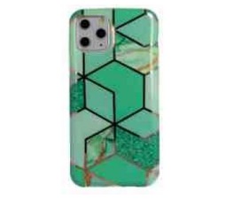Slika 2 izdelka: Silikonski ovitek GLAM za iPhone 11 Pro - zelen