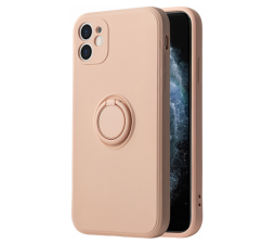 Slika izdelka: Silikonski ovitek Liquid Ring za Xiaomi Redmi Note 11 5G - roza