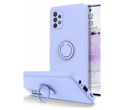 Slika izdelka: Silikonski ovitek Liquid Ring za Samsung Galaxy A13 LTE A135 - moder