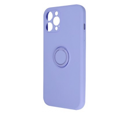Slika izdelka: Silikonski ovitek Liquid Ring za iPhone 11 - vijola