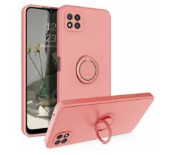 Slika 2 izdelka: Silikonski ovitek Liquid Ring za Xiaomi Redmi 9C - roza
