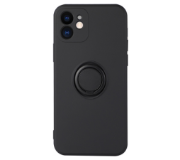 Slika 2 izdelka: Silikonski ovitek Liquid Ring za Xiaomi Redmi 10C - črn