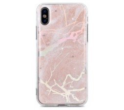 Slika 2 izdelka: Silikonski ovitek Marmor za Huawei P30 Lite - roza