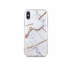 Slika izdelka: Silikonski ovitek Marmor za iPhone 11 Pro Max - bel
