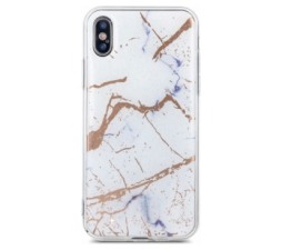 Slika 2 izdelka: Silikonski ovitek Marmor za iPhone 11 Pro Max - bel