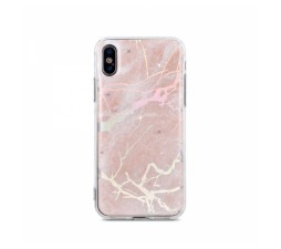 Slika izdelka: Silikonski ovitek Marmor za Samsung Galaxy A70 A705 - roza