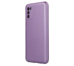Slika 2 izdelka: Silikonski ovitek Metalik za Samsung Galaxy A13 LTE A135 - vijola
