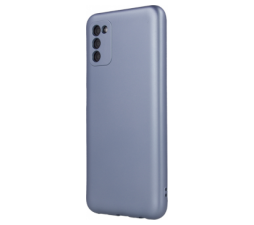 Slika 2 izdelka: Silikonski ovitek Metalik za Samsung Galaxy A13 LTE A135 - moder
