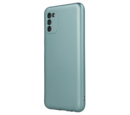 Slika 2 izdelka: Silikonski ovitek Metalik za Samsung Galaxy A13 LTE A135 - zelen