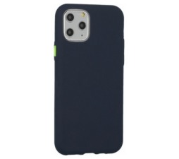 Slika 2 izdelka: Silikonski ovitek NEON za iPhone 12 / 12 Pro - temno moder