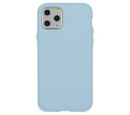 Slika 2 izdelka: Silikonski ovitek NEON za iPhone 11 - moder