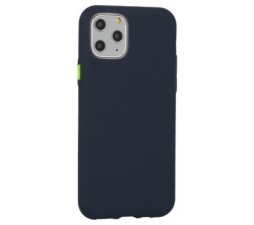 Slika 2 izdelka: Silikonski ovitek NEON za Samsung Galaxy S21 Ultra G998 - temno moder