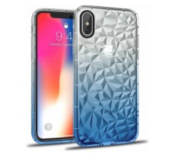 Slika 2 izdelka: Silikonski ovitek Ombre za Huawei P Smart 2019 / Honor 10 Lite - moder