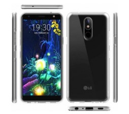 Slika 2 izdelka: Silikonski ovitek PERFECT (2mm) za LG K40 - prozoren