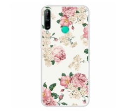Slika izdelka: Silikonski ovitek Pink Flower za Huawei P40 Lite E