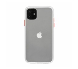 Slika izdelka: Silikonski ovitek s trdim zadnjim delom za iPhone 12 mini  - prozoren