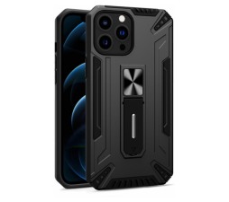 Slika izdelka: Silikonski ovitek Shock Armor s stojalom za Xiaomi Redmi 9s / 9 Pro - črn