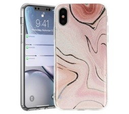 Slika 2 izdelka: Silikonski ovitek Stone za Samsung Galaxy A40 A405 - roza