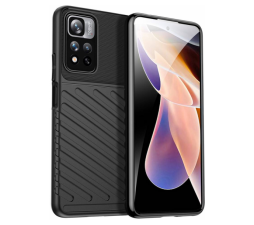 Slika izdelka: Silikonski ovitek Tunder Armor za Xiaomi Redmi Note 11 5G - črn