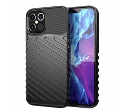 Slika izdelka: Silikonski ovitek Tunder Armor za iPhone 12 Pro Max - črn