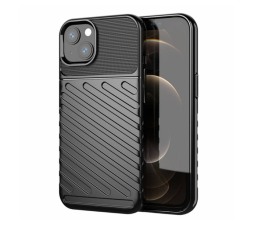 Slika izdelka: Silikonski ovitek Tunder Armor za iPhone 13 6.1 - črn