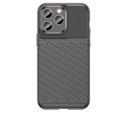 Slika izdelka: Silikonski ovitek Tunder Armor za iPhone 14 Pro Max - črn