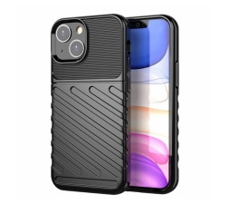 Slika izdelka: Silikonski ovitek Tunder Armor za iPhone 13 Mini - črn