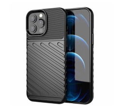 Slika izdelka: Silikonski ovitek Tunder Armor za iPhone 13 Pro Max - črn