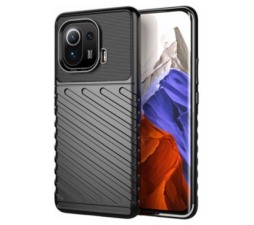 Slika 2 izdelka: Silikonski ovitek Tunder Armor za Xiaomi Redmi 9T / Poco M3 - črn