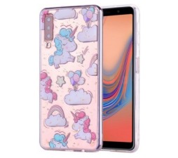 Slika 2 izdelka: Silikonski ovitek Unicorns za Samsung Galaxy A70 A705